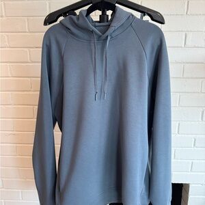 Lululemon Smooth Spacer Classic-Fit Pullover Hoodie Solar Grey Size L